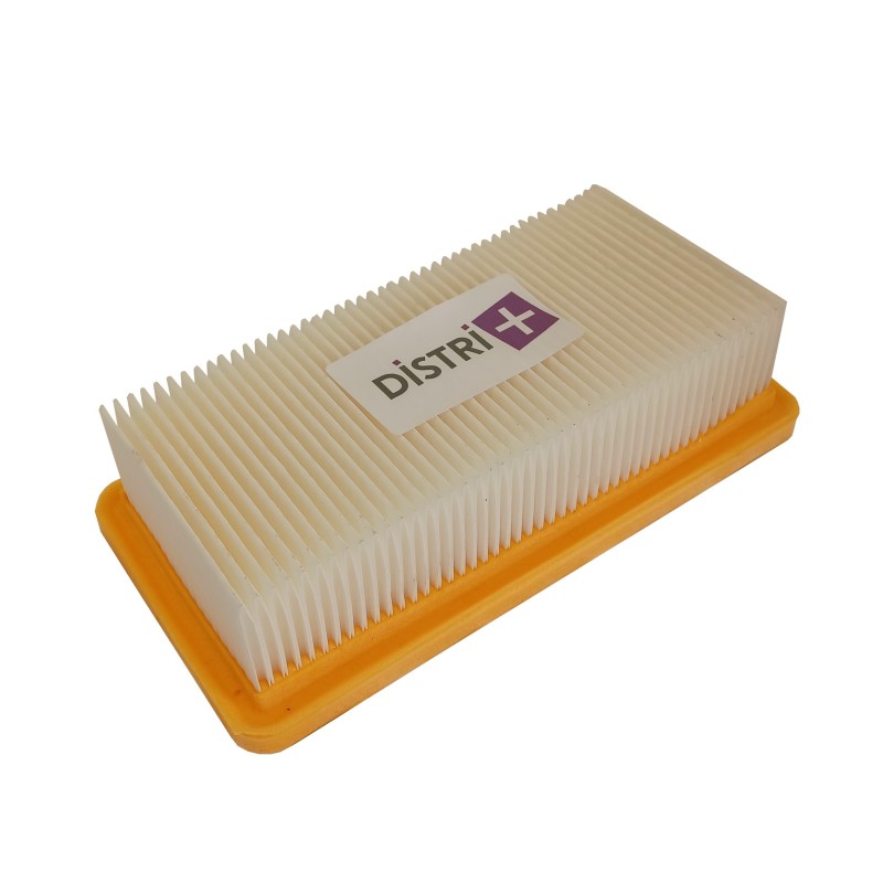 Filtre plissé plat compatible avec aspirateur KARCHER WD7, WD7000, WD7200, WD7300, WD7500, WD7700P, WD7800 ecologic - Alernative pour références d origne 6.414-971.0, 64149710