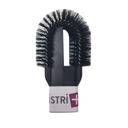 Brosse radiateur universelle 120x80mm pour aspirateurs - Se fixe sur tous suceurs longs plats de diamètre 32mm à 37mm