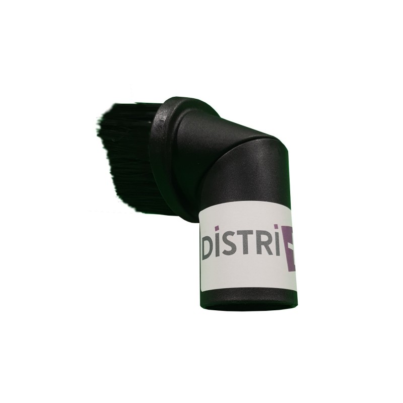 Brosse meuble ovale articulée pour aspirateur allant sur des tubes de diamètre 35mm - Largeur 12cm