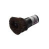 Brosse meuble ovale articulée en crin de cheval pour aspirateur allant sur des tubes de diamètre 35mm - Largeur 12cm
