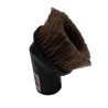 Brosse meuble ronde en crin de cheval pour aspirateur allant sur des tubes de diamètre 35mm - Largeur 8cm