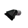 Brosse meuble rectangulaire pivotante pour aspirateur allant sur des tubes de diamètre 35mm - Dimensions : 6,5x4cm