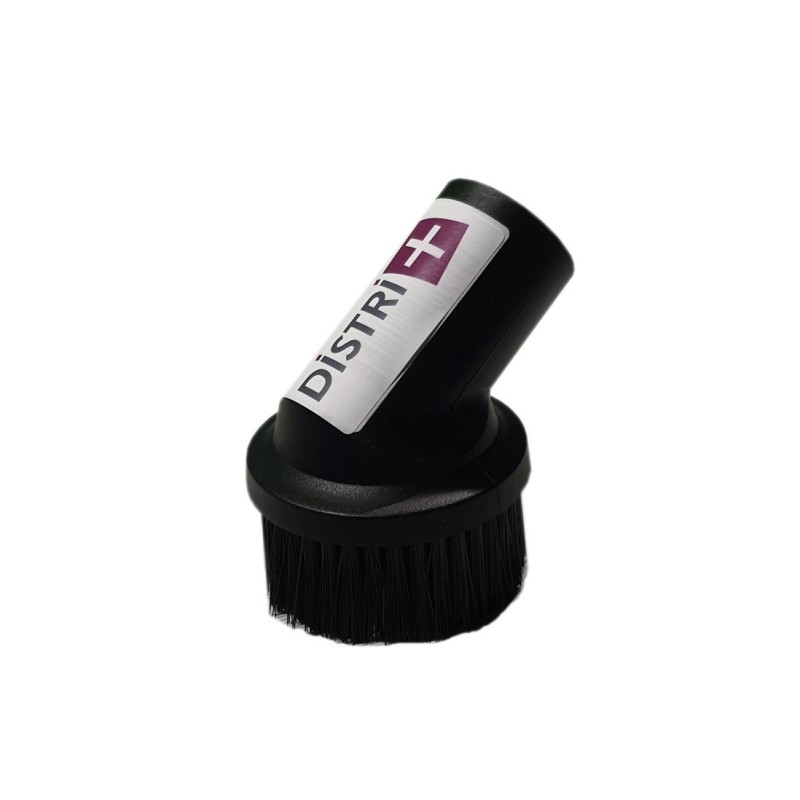 Brosse meuble ronde pour aspirateur allant sur des tubes de diamètre 37mm - Largeur 8cm