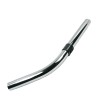 Coude métallique avec réglage d air pour aspirateur reliant un tube et un embout de flexible côté canne de diamètre 32mm