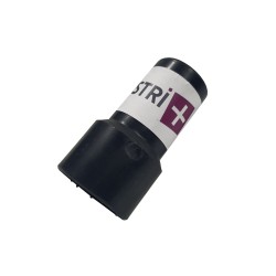 Embout PVC pour aspirateur à visser sur flexible de diamètre 32mm intérieur d un côté acceptant un tube de diamètre 32mm de l autre