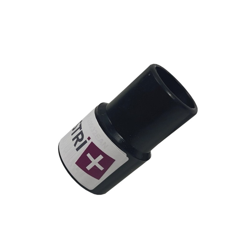 Embout antistatique pour aspirateur à visser sur flexible antistatique de diamètre 32mm intérieur et pour tube de diamètre 32mm