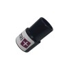 Embout antistatique pour aspirateur à visser sur flexible antistatique de diamètre 32mm intérieur et pour tube de diamètre 32mm