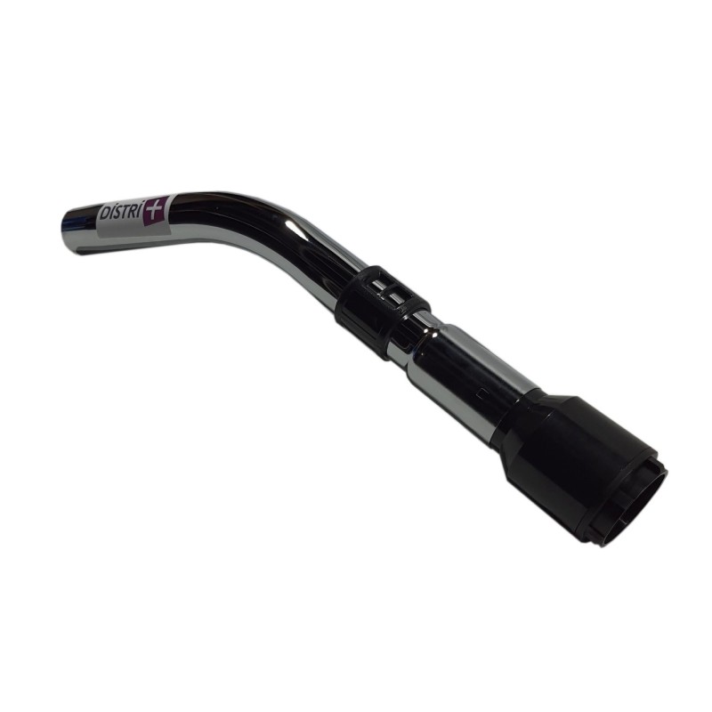 Poignée métal avec réglage d air pour aspirateur à visser sur flexible diamètre 32mm intérieur et pour tube diamètre 32mm