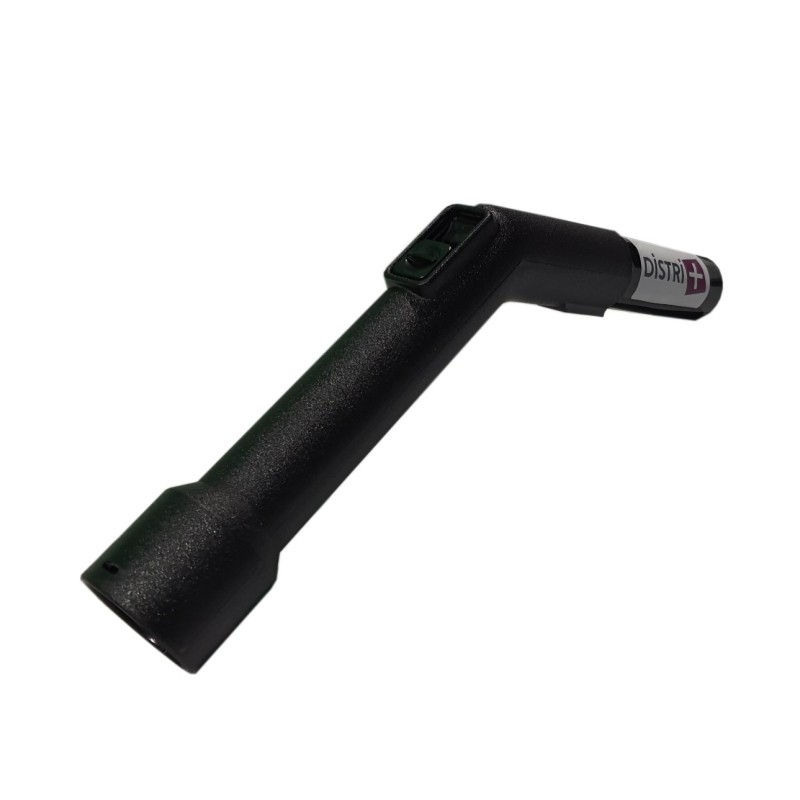 Poignée plastique avec réglage d air pour aspirateur à clipser sur flexible diamètre 32mm intérieur et pour tube diamètre 35mm