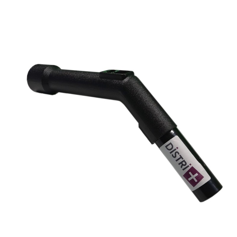Poignée plastique avec réglage d air pour aspirateur à clipser sur flexible diamètre 32mm intérieur et pour tube diamètre 35mm