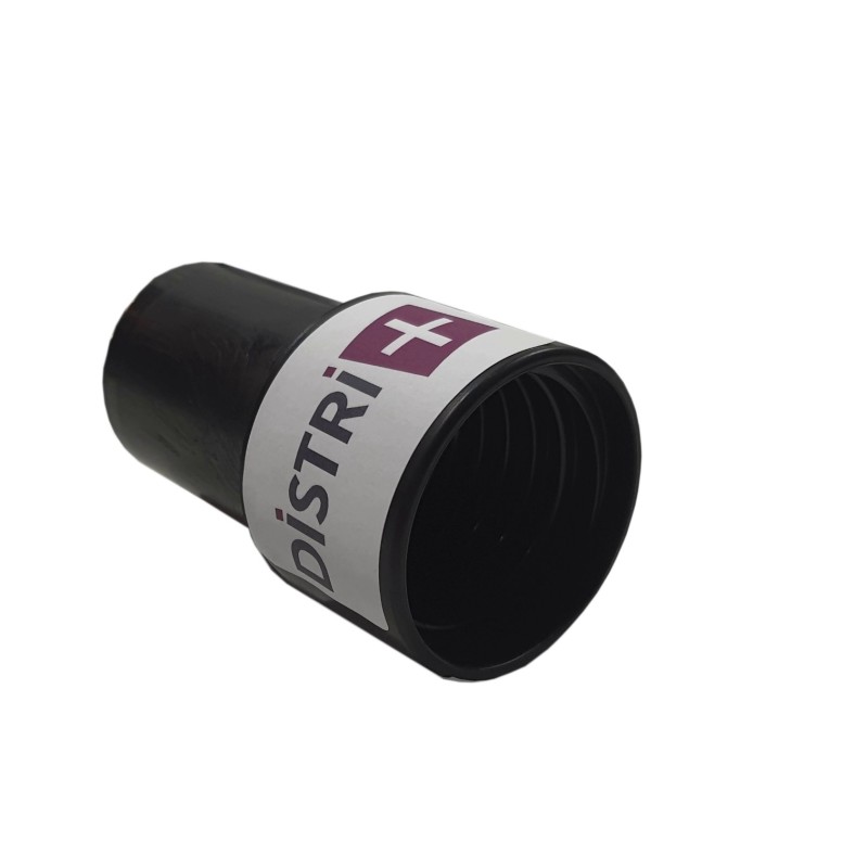 Embout antistatique pour aspirateur à visser sur flexible antistatique de diamètre 38mm intérieur et pour tube de diamètre 38mm