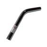 Coude métallique pour aspirateur reliant un tube et un embout de flexible côté canne de diamètre 38mm