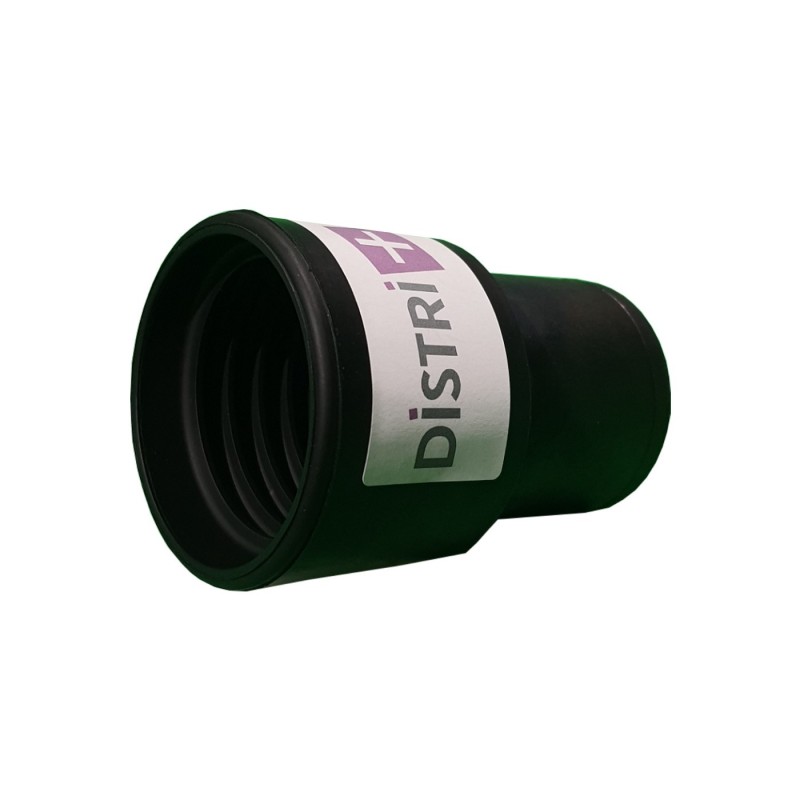 Embout antistatique pour aspirateur à visser sur flexible antistatique de diamètre 50mm intérieur et pour tube de diamètre 50mm