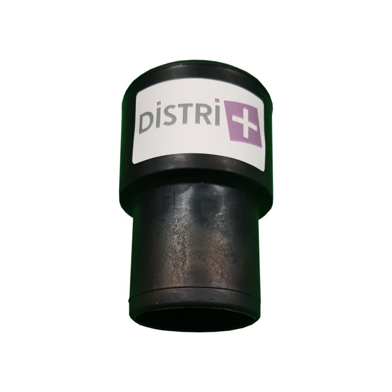 Embout antistatique pour aspirateur à visser sur flexible antistatique de diamètre 50mm intérieur et pour tube de diamètre 50mm