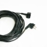 Câble d'alimentation Nuplug compatible aspirateurs Numatic NVQ, NVP, DBQ, NQS... - Références Numatic : 236123, 236014 - 12m.