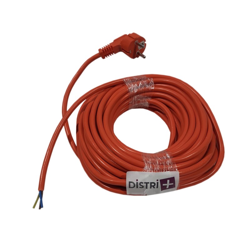 Câble pour aspirateurs Nilfisk / Alto AERO 26-01, AERO 31-21, AERO 800, AERO 840 - Eurosteam 044108 - pour Monobrosse Ghibli /Wirbel C43, SB43, 32112...