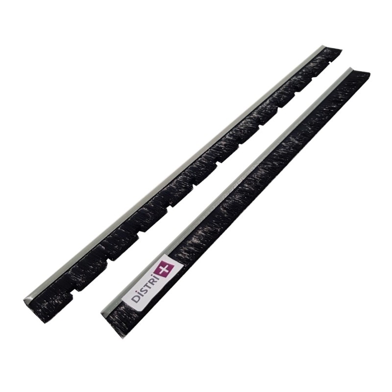 Jeu de 2 bandes brosse pour suceur d aspirateur en métal WESSEL-WERK de largeur 37cm