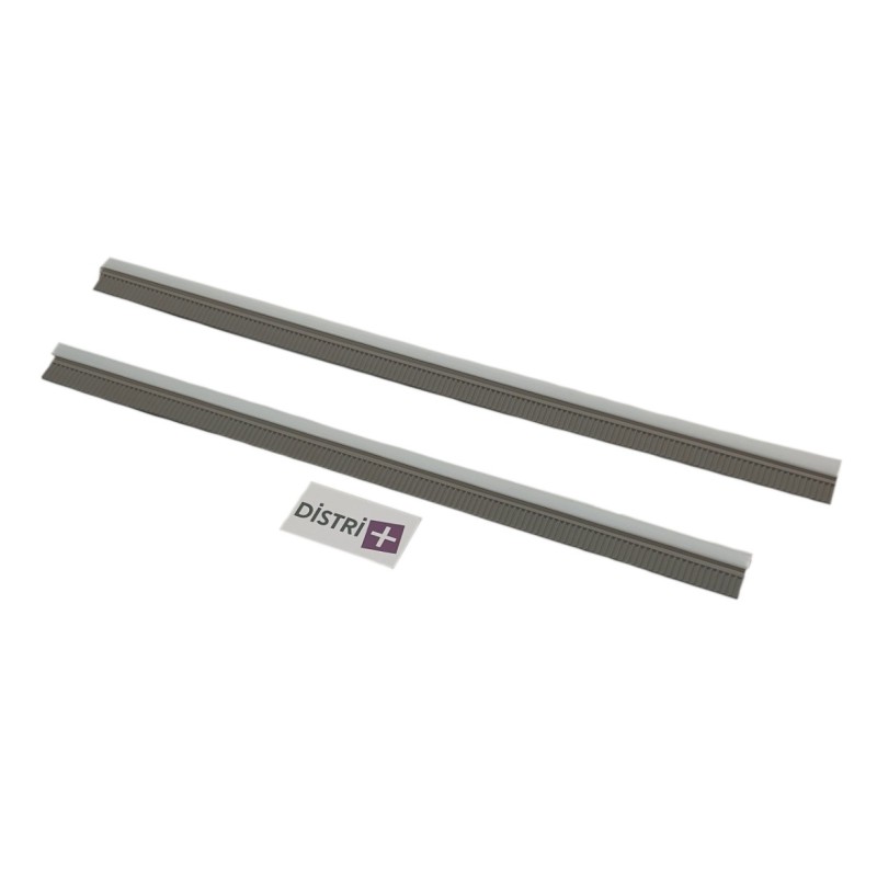 Jeu de 2 bandes caoutchouc pour suceur d aspirateur en métal WESSEL-WERK de largeur 45cm