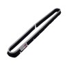 Bande brosse ovale pour suceur d aspirateur en plastique avec sortie droite de largeur 40cm