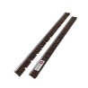 Jeu de 2 bandes brosse en crin de cheval pour suceur d aspirateur en plastique de largeur 36cm