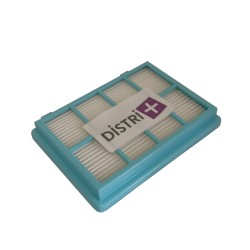 Filtre de sortie anti-allergènes HEPA compatible avec aspirateurs Philips PowerPro Compact, PowerPro City, PowerPro Active... - Alternative pour référence d origine FC8010 et 432200494481