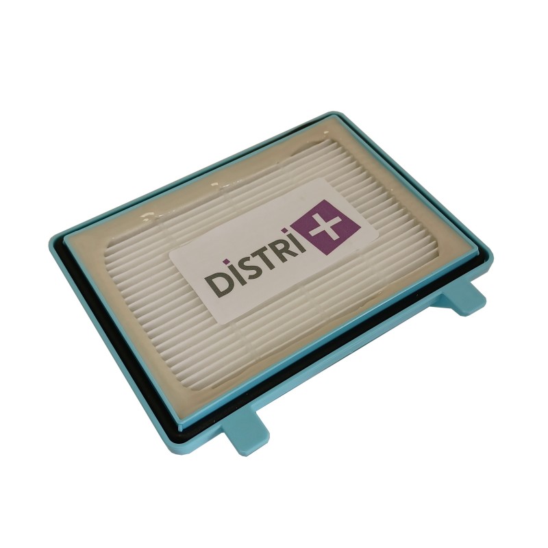 Filtre de sortie anti-allergènes HEPA compatible avec aspirateurs Philips PowerPro Compact, PowerPro City, PowerPro Active... - Alternative pour référence d origine FC8010 et 432200494481