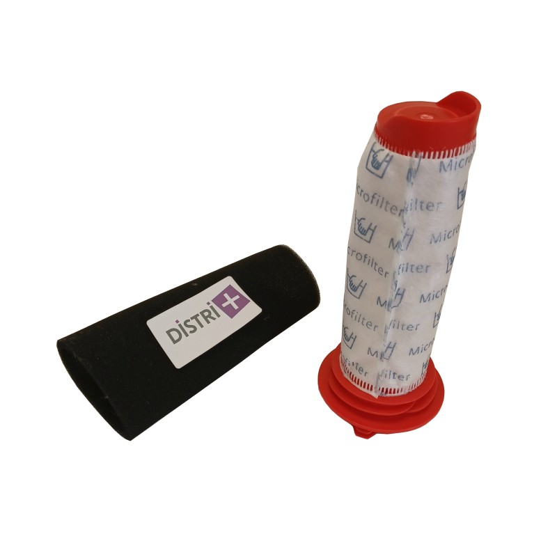 Lot de 2 filtres compatibles avec aspirateur Bosch / Siemens Athlet, Athlet Runtime Plus, Zoo o, BBH5, BBH6, BCH5, BCH6, VC6XTRM... - Alternative pour références d origine 00754175, 00754176