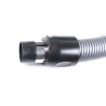 Flexible télécommandée compatible avec aspiration centralsée Cyclovac - Poignée ergonomique D.32mm - Embout demi-anneau - Longueur : 7,5M