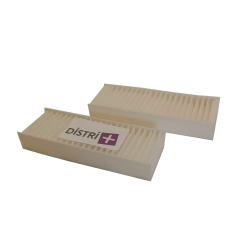Lot de 2 filtres à poussières de charbon moteur pour aspirations centralisées Cyclovac GX711, GX2011, GX310, DL2011... Alternative pour référence Cyclovac TDFILHEC2