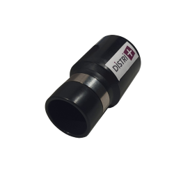 Embout PVC avec bague de contact pour aspiration centralisée vissant sur du flexible diam. 32mm intérieur et pour tube diam. 32mm