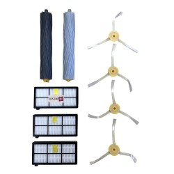 Kit accessoires de remplacement pour aspirateur compatible avec iRobot Roomba 800 série et 900 série