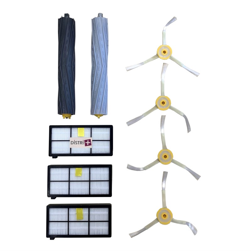 Kit accessoires de remplacement pour aspirateur compatible avec iRobot Roomba 800 série et 900 série