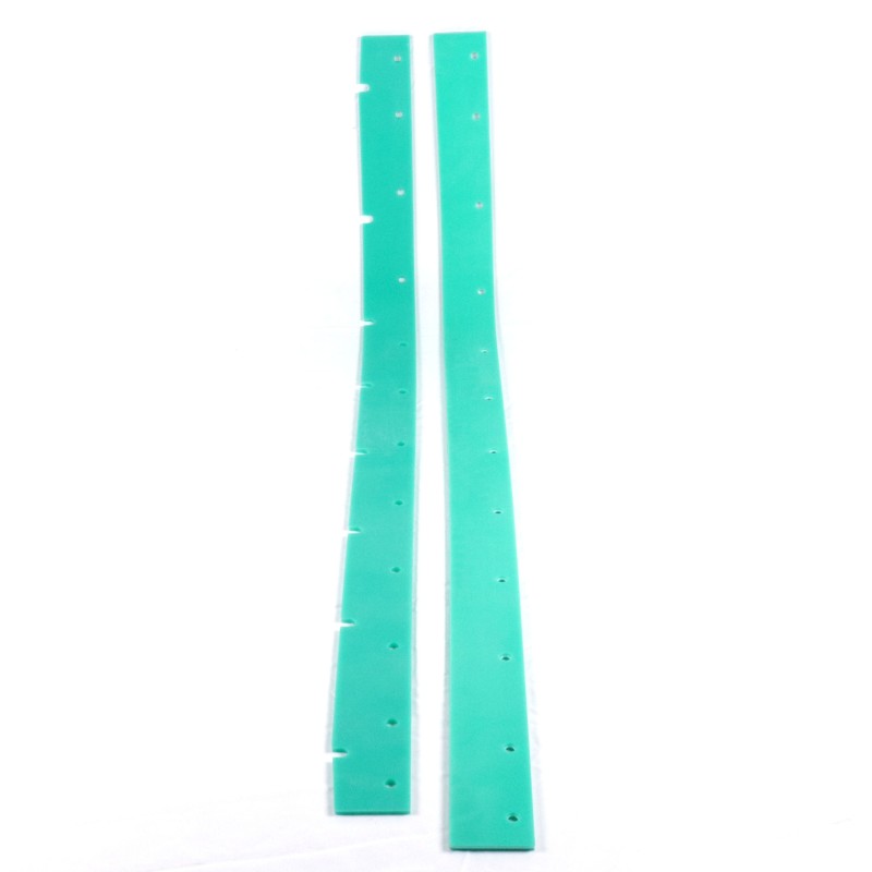 Kit raclette gomme verte compatible pour autolaveuse NUMATIC TT4045, TGB4045, TGB3045, TTB3450, TTB4045, TLB345S, TTB4500... - Alternative pour référence d origine Numatic 900518