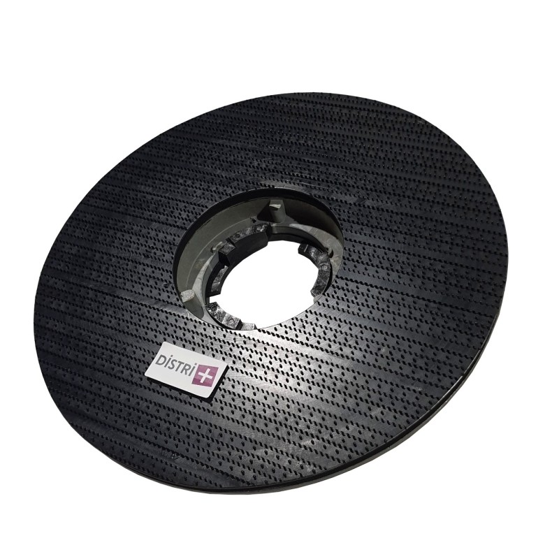 Plateau porte-disques compatible pour monobrosse Numatic HFM1515, HFM1523, HFM1545, NMD-500, NPO7, NR1500, NRT1530