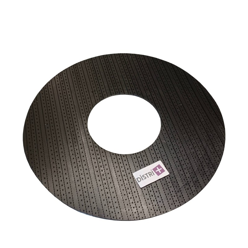 Semelle à picots pour réparation des plateaux d autolaveuses ou monobrosses - Diamètre extérieur : 430mm