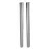 Lot de 2 tubes en alu pour aspirateur - Diamètre : 38mm - Longueur 565mm