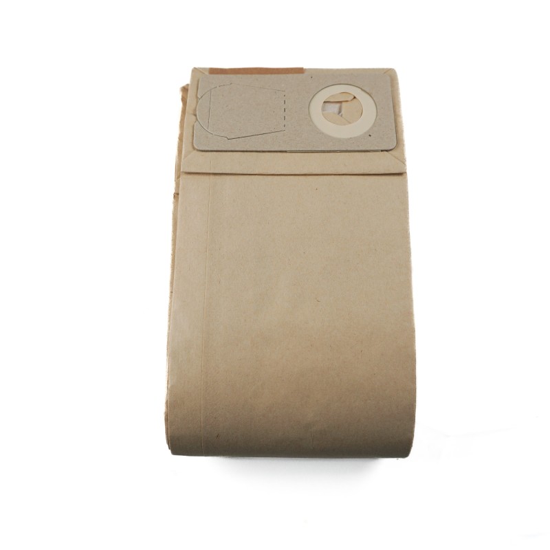 Sac aspirateur compatible avec Nilfisk GU350, GU450 - Lindhaus PH4, R4 - Taski Tapiset 38, Tapitronic. - pochette de 5 sacs papier