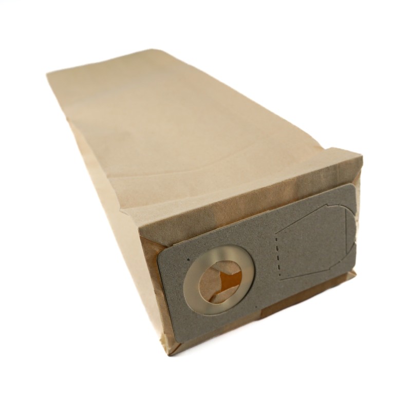 Sac aspirateur compatible avec Nilfisk GU350, GU450 - Lindhaus PH4, R4 - Taski Tapiset 38, Tapitronic. - pochette de 5 sacs papier