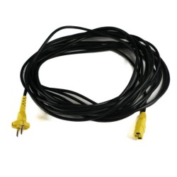 Câble d alimentation d origine pour aspirateur KARCHER : T 7/1, T 10/1. Référence d origine Karcher : 6.649-743.0, 66497430. Sur commande.