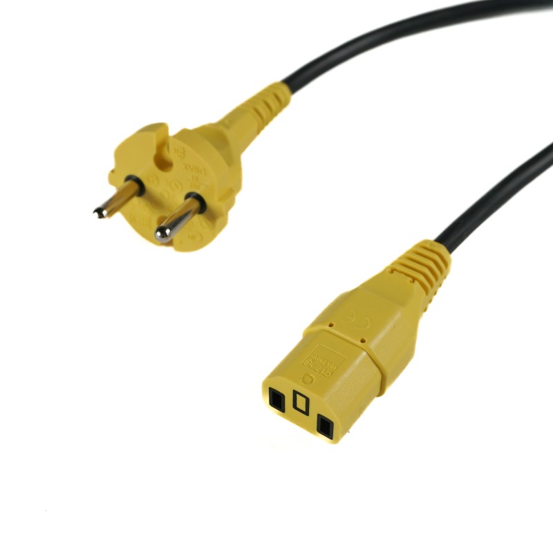 Câble d alimentation d origine pour aspirateur KARCHER : T 7/1, T 10/1. Référence d origine Karcher : 6.649-743.0, 66497430. Sur commande.