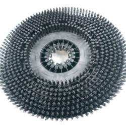 Brosse noire dure compatible avec autolaveuse Karcher B40 C/W (version disque), BD43/25. Alternative pour référence d origine Karcher 4.905-025.0, 49050250 - Diamètre : 430mm