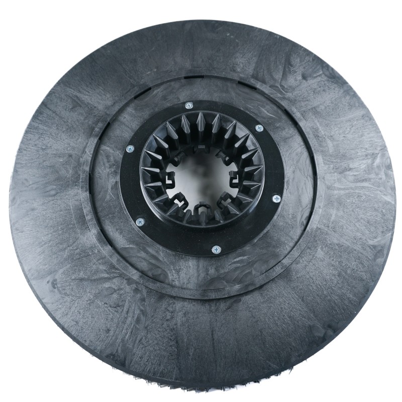 Brosse noire dure compatible avec autolaveuse Karcher B40 C/W (version disque), BD43/25. Alternative pour référence d origine Karcher 4.905-025.0, 49050250 - Diamètre : 430mm