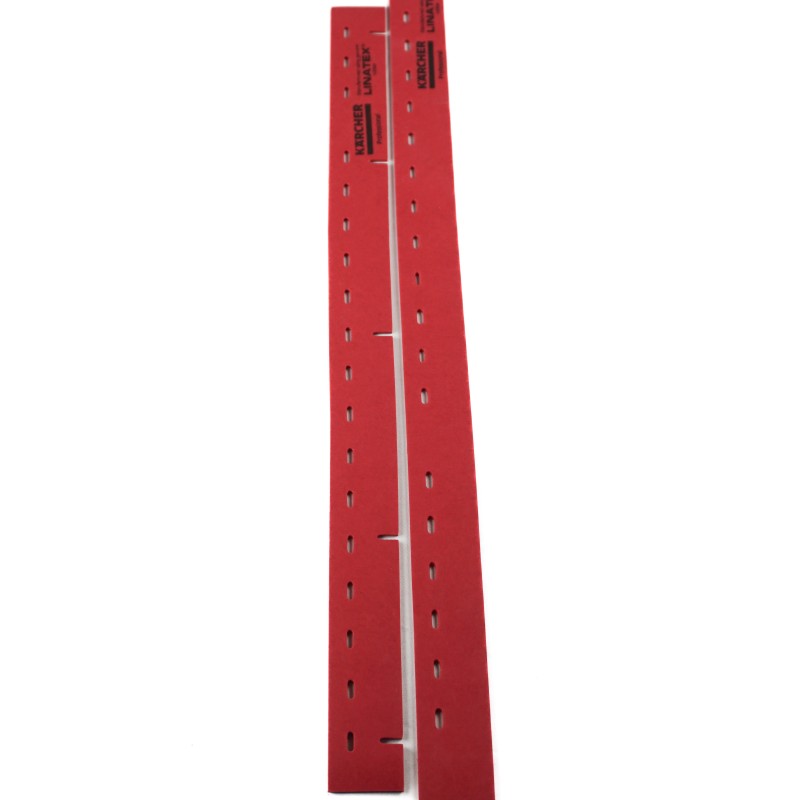 Kit raclette linatex d origine pour autolaveuse Karcher BR35/12 - Référence Karcher 4.037-127.0