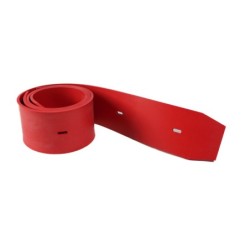 Bavette autolaveuse avant en linatex compatible avec TENNANT : 5400, 5400-26, 5540, Speed Scrub 2701, 5680, 5700, 5700XP, 5700XPS, 7200, 5700-700, 7200-700. Référence d'origine 222385.