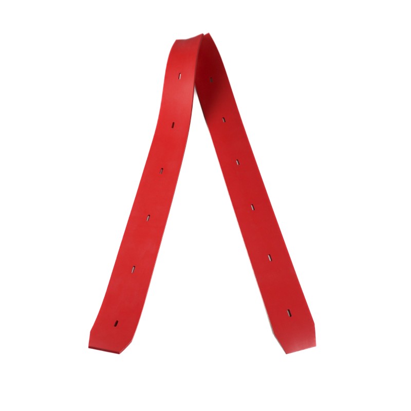 Bavette autolaveuse avant en linatex compatible avec TENNANT : 5400, 5400-26, 5540, Speed Scrub 2701, 5680, 5700, 5700XP, 5700XPS, 7200, 5700-700, 7200-700. Référence d'origine 222385.