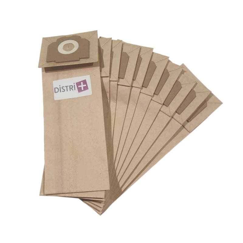 Sac aspirateur compatible MOULINEX FIDELO - MENALUX B66 - La pochette de 10 sacs papier