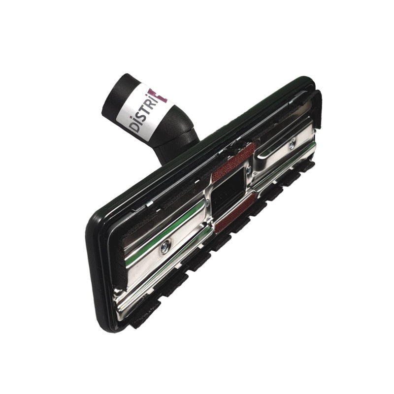 Brosse combinée haut de gamme avec bande pare-chocs diamètre 38mm pour aspirateurs professionnels Ghibli, Numatic, Soteco, ICA Taski