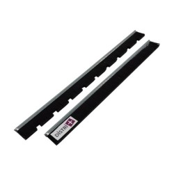 Jeu de 2 bandes brosse pour suceur d'aspirateur en plastique de largeur 30cm
