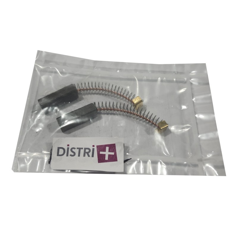 Lot de 2 charbons moteur compatible avec aspirateurs Kirby - Dimensions : 9x6mm