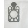 Sac aspirateur compatible avec Numatic Nupro 180, NUV180, Henry, NVM1B. - La pochette de 5 sacs microfibre